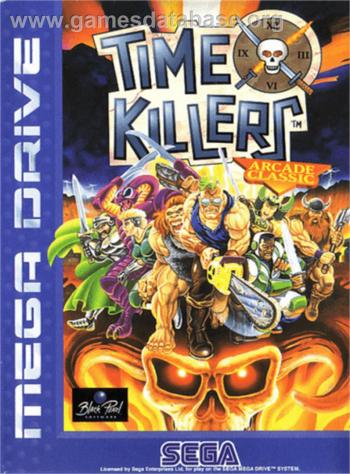 Cover Time Killers for Genesis - Mega Drive